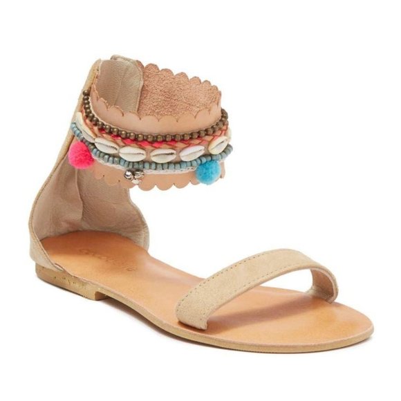 Cocobelle Shoes - Cocobelle Nordstrom Flores Ankle Strap Sandal 6.5